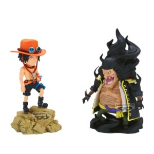 Portgas D. Ace vs Marshall D. Teach - World Collectable Bandai