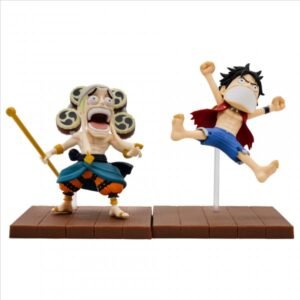 Luffy & Enel - World Collectable Bandai